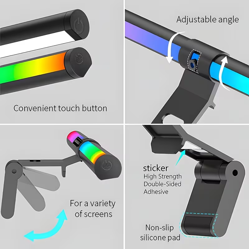 LED Monitor Light Bar With Rem - Desk Setup Lamp review and price