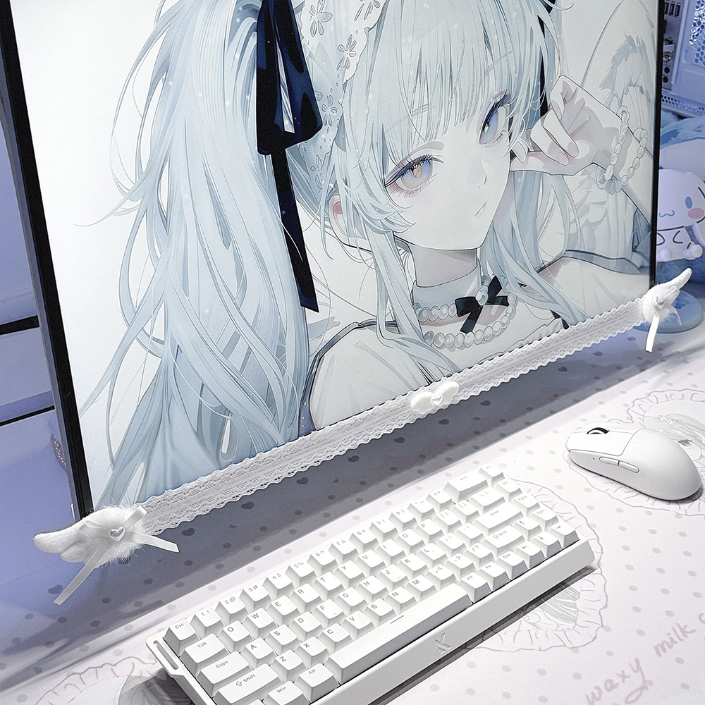 New Screen Decor White Lace Mo - Setup Desk Monitor review and price