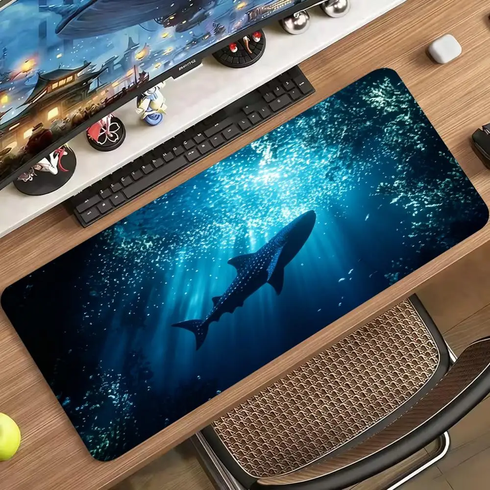 Deep Sea Whale Shark Large Gam - Desk Setup Pc And Laptop review and price